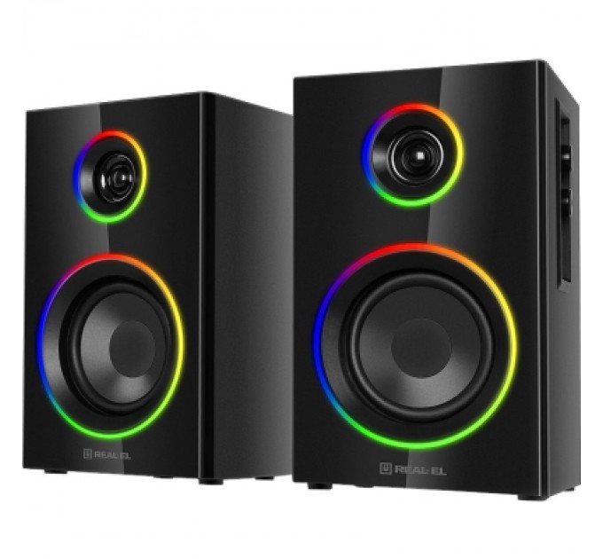 REAL-EL Акустична система REAL-EL S-410 Black (EL121200016)