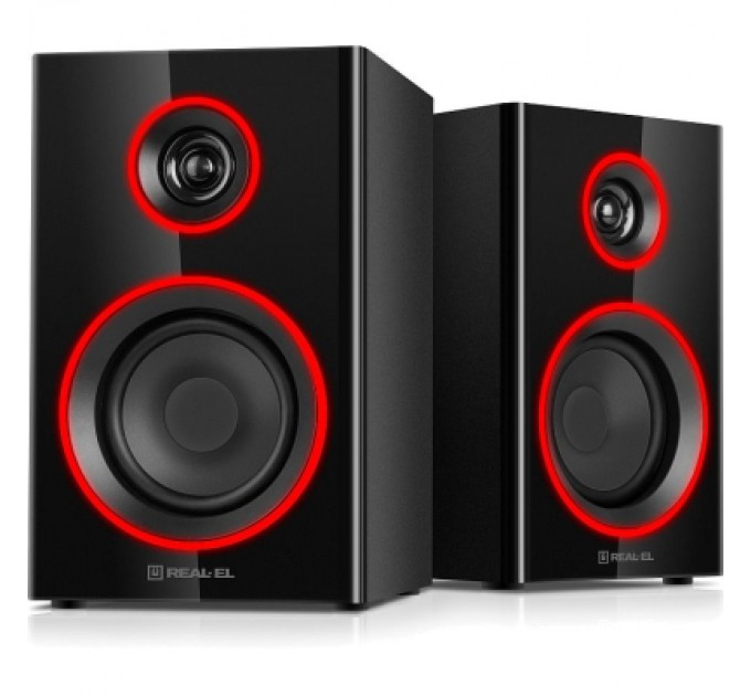 REAL-EL Акустична система REAL-EL S-410 Black (EL121200016)