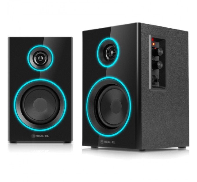REAL-EL Акустична система REAL-EL S-410 Black (EL121200016)