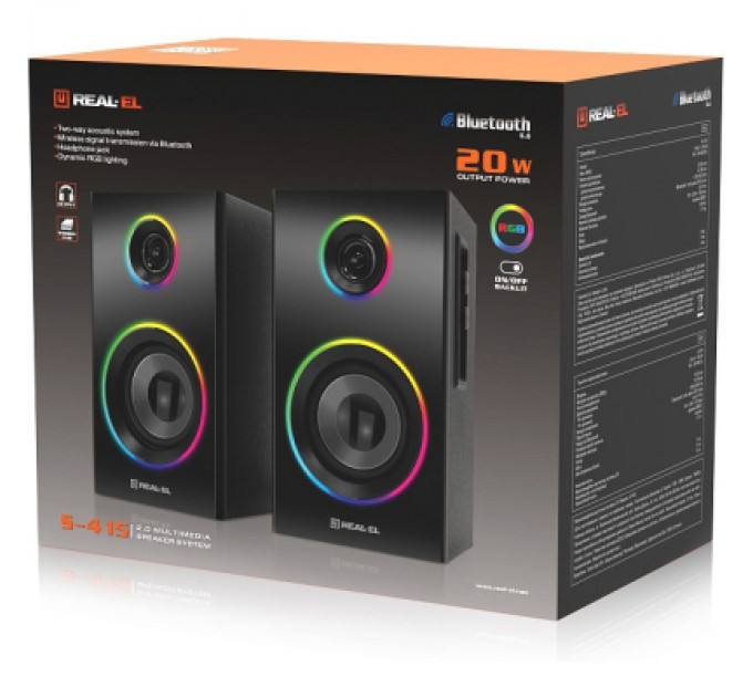 REAL-EL Акустична система REAL-EL S-415 (EL121200017)