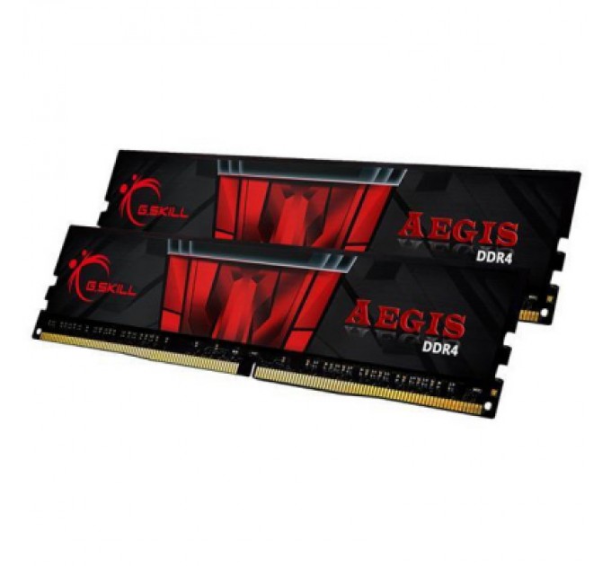 G.Skill Модуль пам'яті для комп'ютера DDR4 16GB (2x8GB) 3200 MHz AEGIS G.Skill (F4-3200C16D-16GIS)