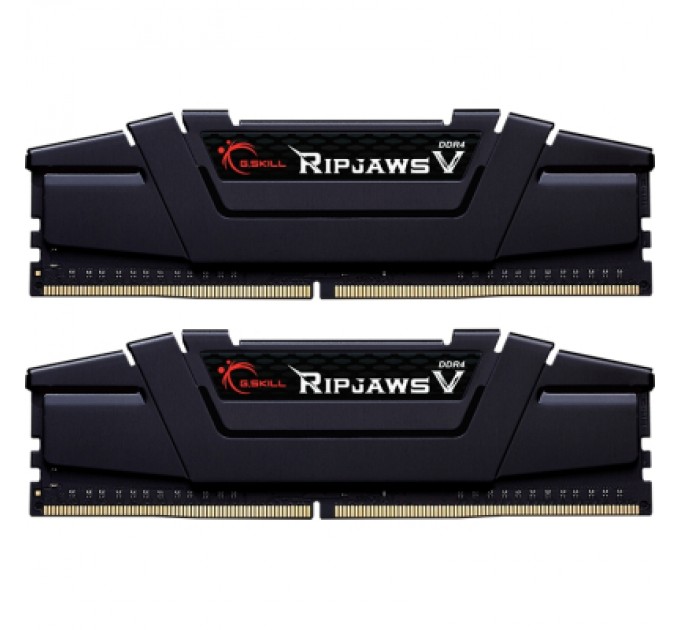 Модуль пам'яті для комп'ютера DDR4 32GB (2x16GB) 3600 MHz Ripjaws V G.Skill (F4-3600C16D-32GVKC)