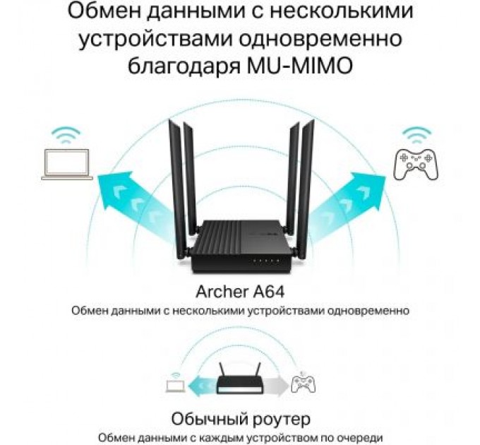Маршрутизатор TP-Link ARCHER A64 (ARCHER-A64)