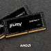 Kingston Fury (ex.HyperX) Модуль пам'яті для ноутбука SoDIMM DDR4 8GB 3200 MHz Fury Impact Kingston Fury (ex.HyperX) (KF432S20IB/8)