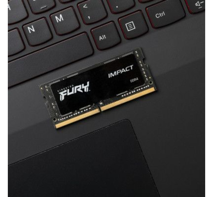 Kingston Fury (ex.HyperX) Модуль пам'яті для ноутбука SoDIMM DDR4 32GB 3200 MHz Fury Impact Kingston Fury (ex.HyperX) (KF432S20IB/32)