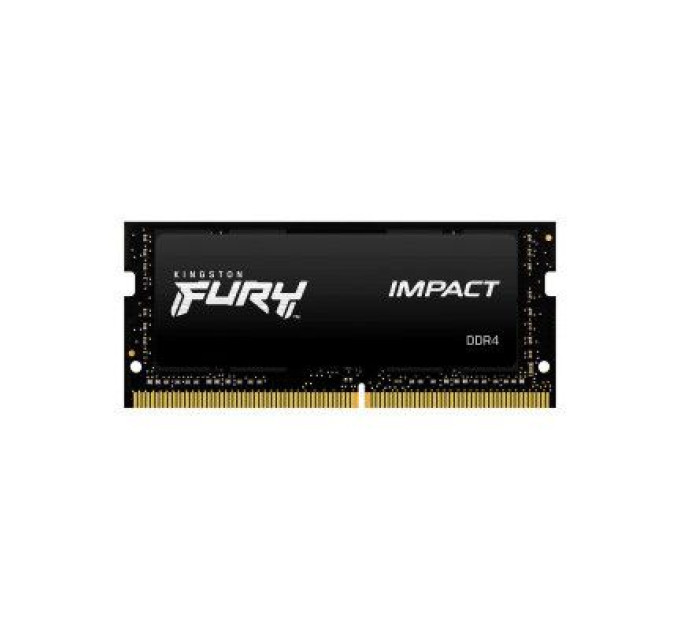 Kingston Fury (ex.HyperX) Модуль пам'яті для ноутбука SoDIMM DDR4 32GB 3200 MHz Fury Impact Kingston Fury (ex.HyperX) (KF432S20IB/32)