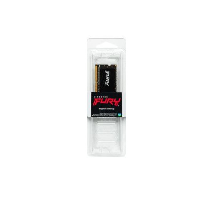 Kingston Fury (ex.HyperX) Модуль пам'яті для ноутбука SoDIMM DDR4 32GB 3200 MHz Fury Impact Kingston Fury (ex.HyperX) (KF432S20IB/32)
