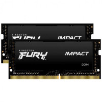 Модуль пам'яті для ноутбука SoDIMM DDR4 16GB (2x8GB) 3200 MHz Fury Impact Kingston Fury (ex.HyperX) (KF432S20IBK2/16)