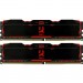 Модуль пам'яті для комп'ютера DDR4 32GB (2x16GB) 3200 MHz IRDM Black Goodram (IR-X3200D464L16A/32GDC)