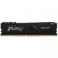 Kingston Fury (ex.HyperX) Модуль пам'яті для комп'ютера DDR4 16GB 3200 MHz Beast Black Kingston Fury (ex.HyperX) (KF432C16BB/16)