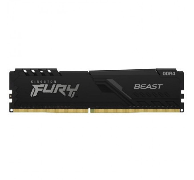 Kingston Fury (ex.HyperX) Модуль пам'яті для комп'ютера DDR4 16GB 3200 MHz Beast Black Kingston Fury (ex.HyperX) (KF432C16BB/16)