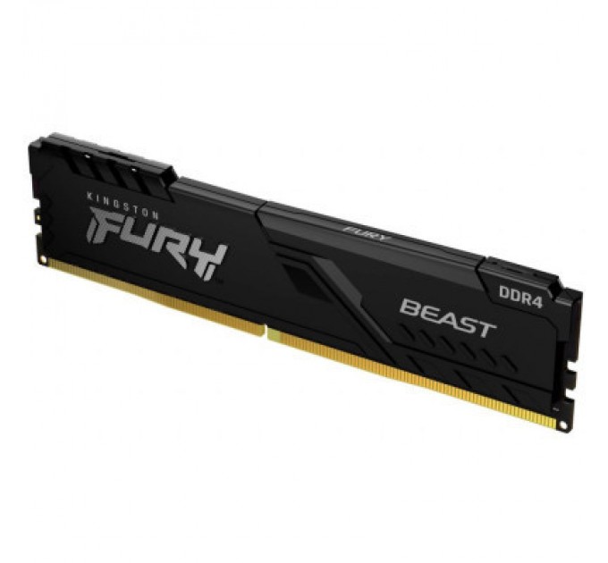 Kingston Fury (ex.HyperX) Модуль пам'яті для комп'ютера DDR4 16GB 3200 MHz Beast Black Kingston Fury (ex.HyperX) (KF432C16BB/16)
