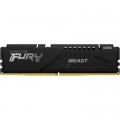 Модуль пам'яті для комп'ютера DDR5 16GB 5600 MHz Beast Black Kingston Fury (ex.HyperX) (KF556C40BB-16)