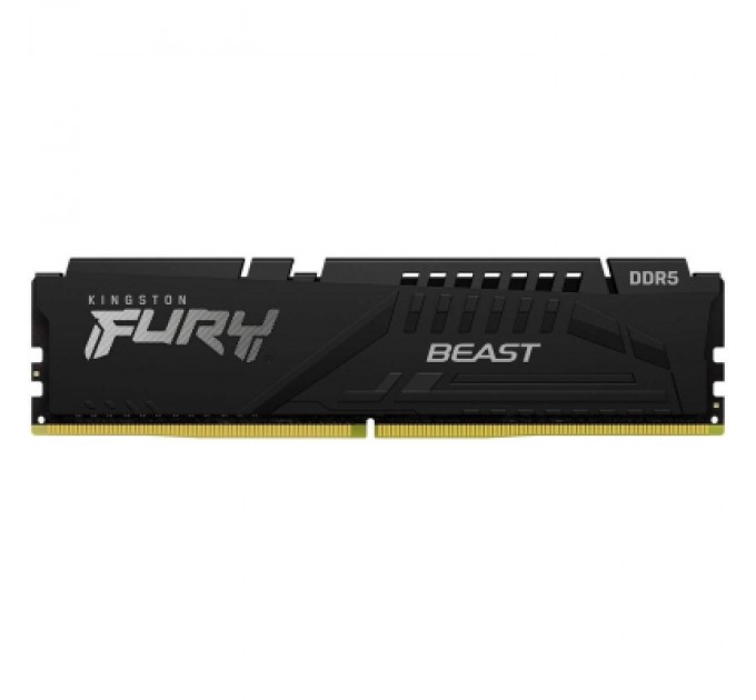 Kingston Fury (ex.HyperX) Модуль пам'яті для комп'ютера DDR5 32GB 5600 MHz Beast Black Kingston Fury (ex.HyperX) (KF556C40BB-32)