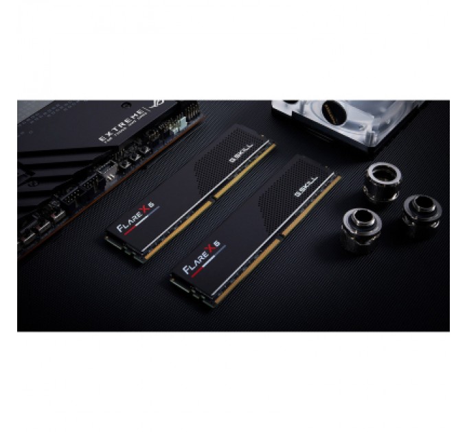 Модуль пам'яті для комп'ютера DDR5 32GB (2x16GB) 6000 MHz Ripjaws S5 G.Skill (F5-6000J3040F16GX2-RS5K)