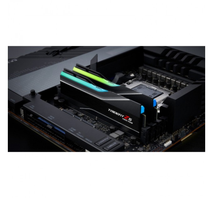 G.Skill Модуль пам'яті для комп'ютера DDR5 32GB (2x16GB) 6000 MHz Trident Z5 NEO RGB for AMD G.Skill (F5-6000J3038F16GX2-TZ5NR)