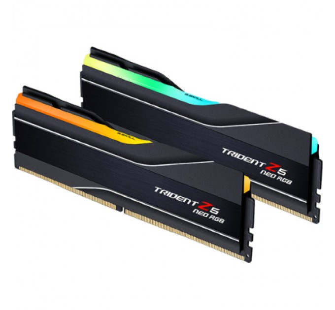 G.Skill Модуль пам'яті для комп'ютера DDR5 32GB (2x16GB) 6000 MHz Trident Z5 NEO RGB for AMD G.Skill (F5-6000J3038F16GX2-TZ5NR)