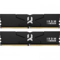 Goodram Модуль пам'яті для комп'ютера DDR5 32GB (2x16GB) 6000 MHz IRDM Black Goodram (IR-6000D564L30S/32GDC)
