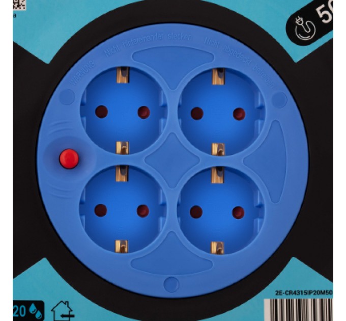 2E Мережевий подовжувач 2E 2E-CR4315IP20M50