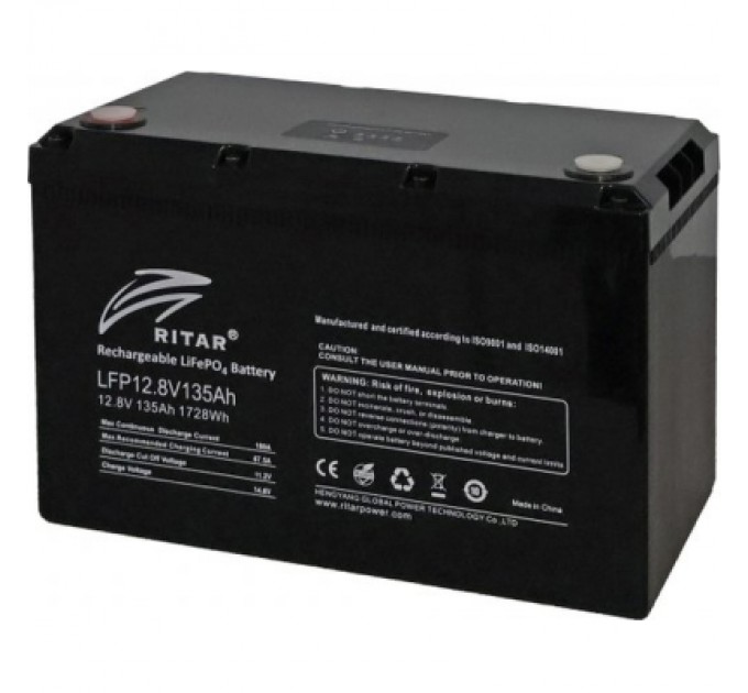 Ritar Батарея LiFePo4 Ritar 12V-135Ah (LFP12.8V135Ah G2)