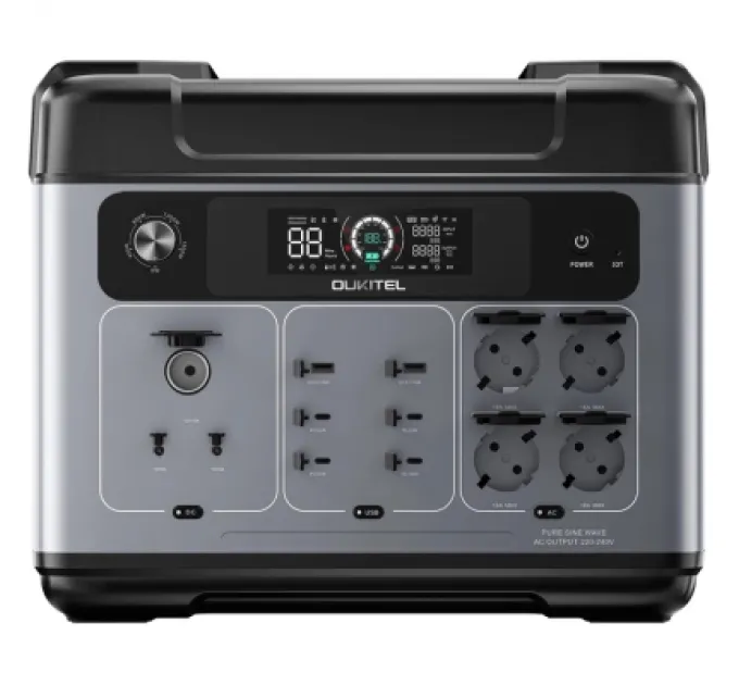 OUKITEL Зарядна станція OUKITEL P2001E PLUS 2400W (P2001E PLUS)