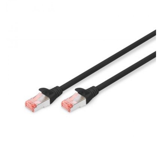 Digitus Патч-корд 5м, CAT 6 S-FTP, AWG 27/7, LSZH, black Digitus (DK-1644-050/BL)