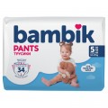 Bambik Підгузки Bambik трусики 5 (12-17 кг) 34 ш (4823071652543)