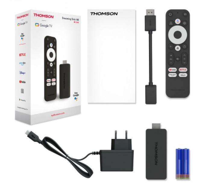 THOMSON Медіаплеєр THOMSON Streaming Stick 140 4K UHD (223490)