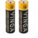 Vinga Батарейка AA LR6 Alkaline 2pcs Blister Vinga (VJABAA2)