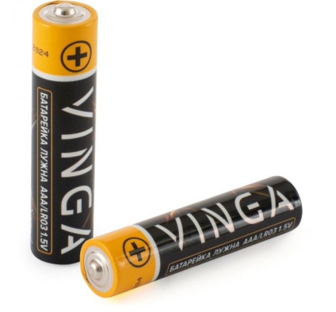 Vinga Батарейка AAA LR03 Alkaline 12pcs Blister Vinga (VJABAAA12)