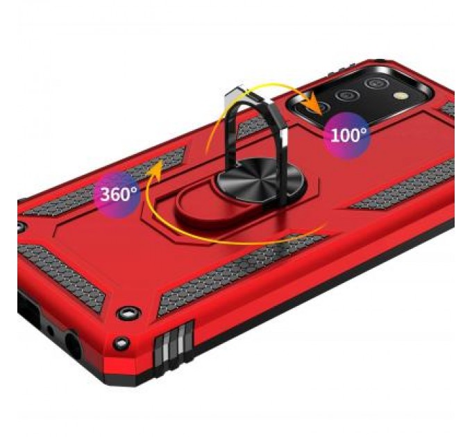 BeCover Чохол до мобільного телефона BeCover Military Samsung Galaxy A02s SM-A025/A03s SM-A037/M02s SM-M025 Red (706014)