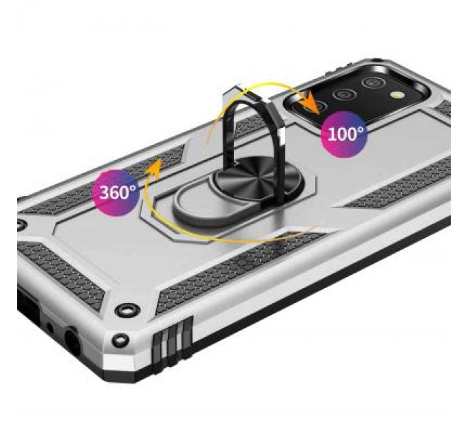 BeCover Чохол до мобільного телефона BeCover Military Samsung Galaxy A02s SM-A025/A03s SM-A037/M02s SM-M025 Silver (706015)