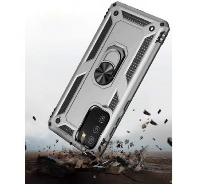 BeCover Чохол до мобільного телефона BeCover Military Samsung Galaxy A02s SM-A025/A03s SM-A037/M02s SM-M025 Silver (706015)