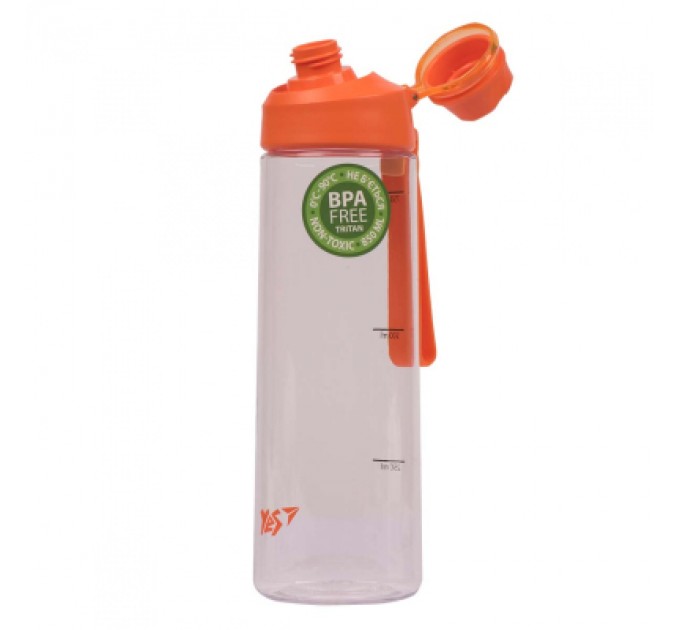 Yes Поїльник-непроливайка Yes помаранчева 850 мл (707622)