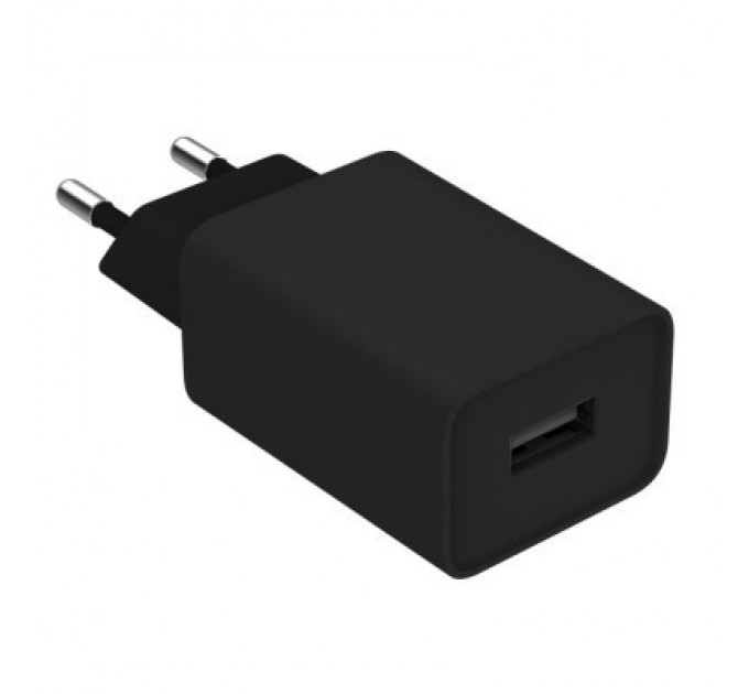ColorWay Зарядний пристрій ColorWay 1USB Quick Charge 3.0 (18W) black (CW-CHS013Q-BK)
