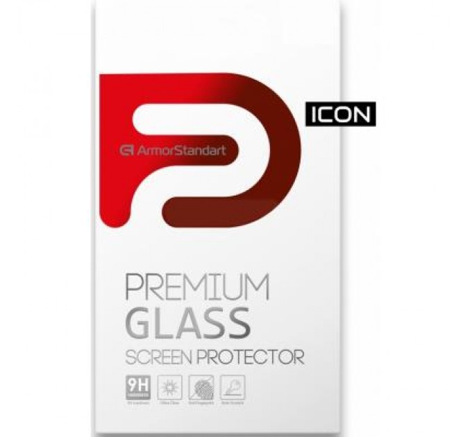 Скло захисне Armorstandart Icon для Xiaomi Redmi Note 10 Pro Black (ARM58655)