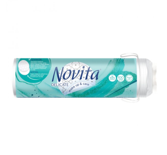 Novita Ватні диски Novita Delicate 100 шт. (4744246013078)
