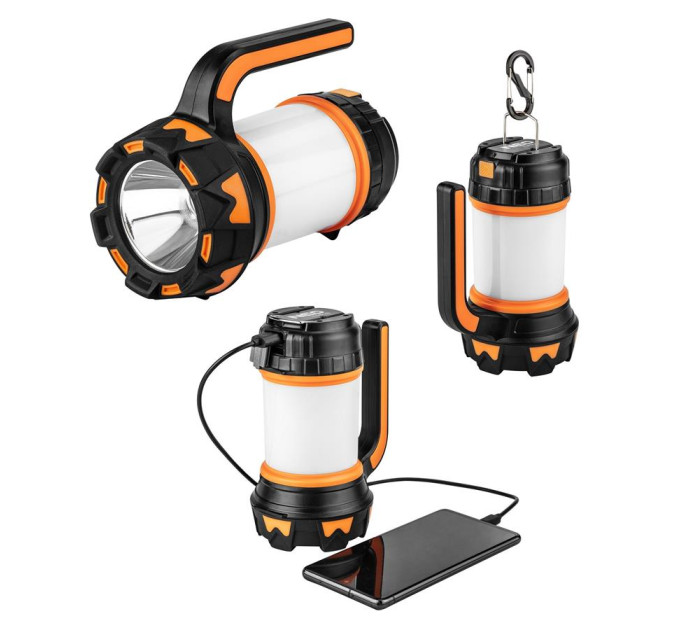 Neo Tools Ліхтар Neo Tools 800 люмен 3в1, power bank, лампа, 10Вт, 1200 мАг (99-031)