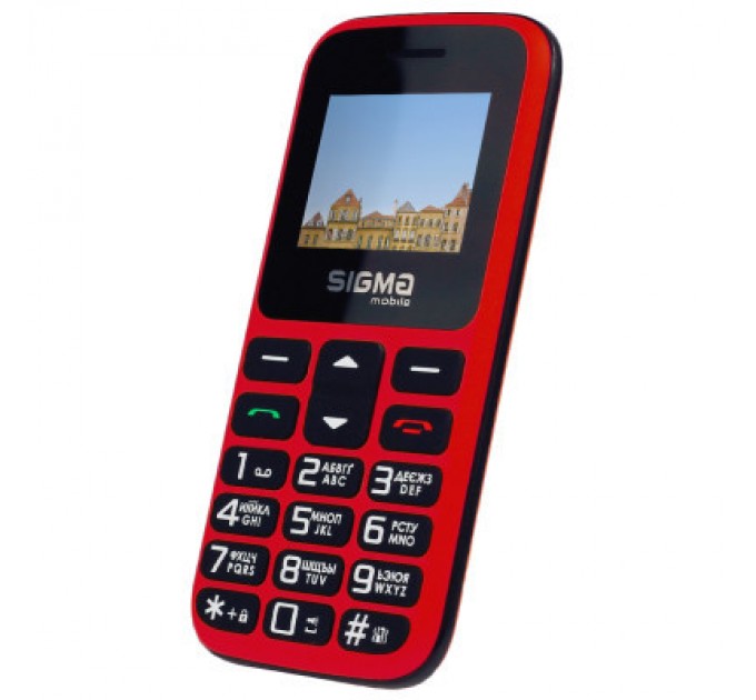 Sigma Мобільний телефон Sigma Comfort 50 HIT2020 Red (4827798120958)