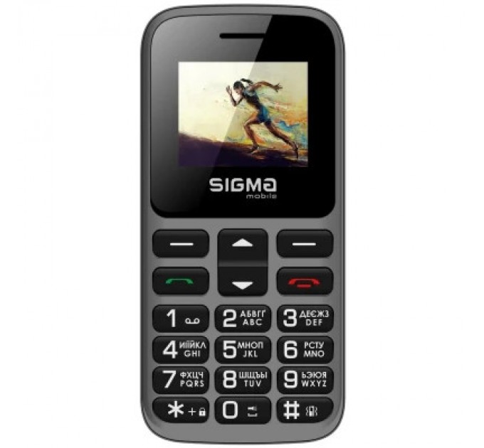 Sigma Мобільний телефон Sigma Comfort 50 HIT2020 Grey (4827798120927)