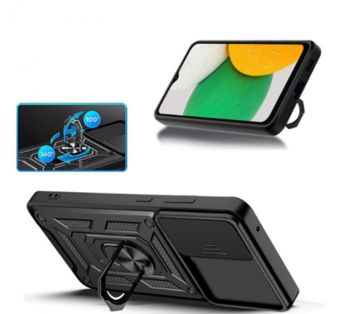 BeCover Чохол до мобільного телефона BeCover Military Samsung Galaxy A22 SM-A225 / M32 SM-M325 Black (706636)