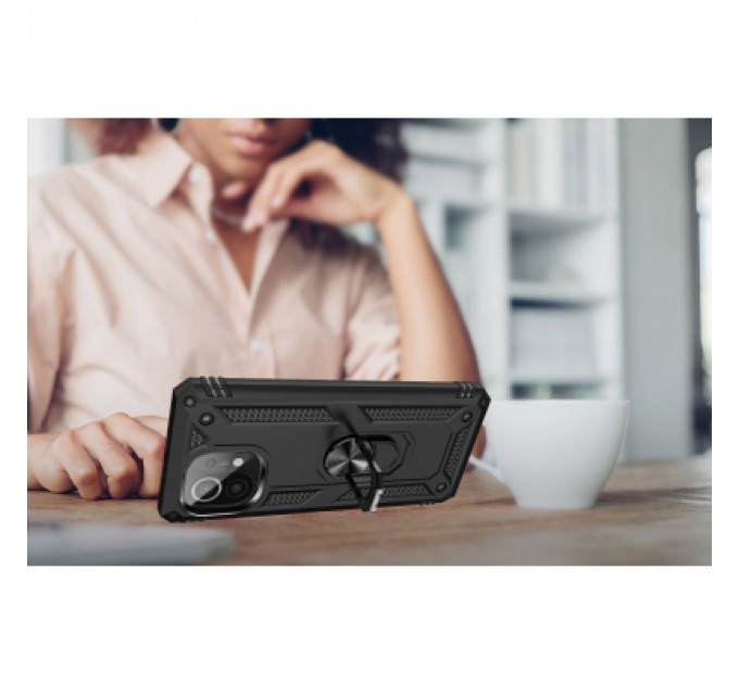 BeCover Чохол до мобільного телефона BeCover Military Xiaomi Mi 11 Lite / Mi 11 Lite 5G Black (706642)