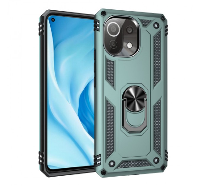 BeCover Чохол до мобільного телефона BeCover Military Xiaomi Mi 11 Lite / Mi 11 Lite 5G Dark Green (706645)