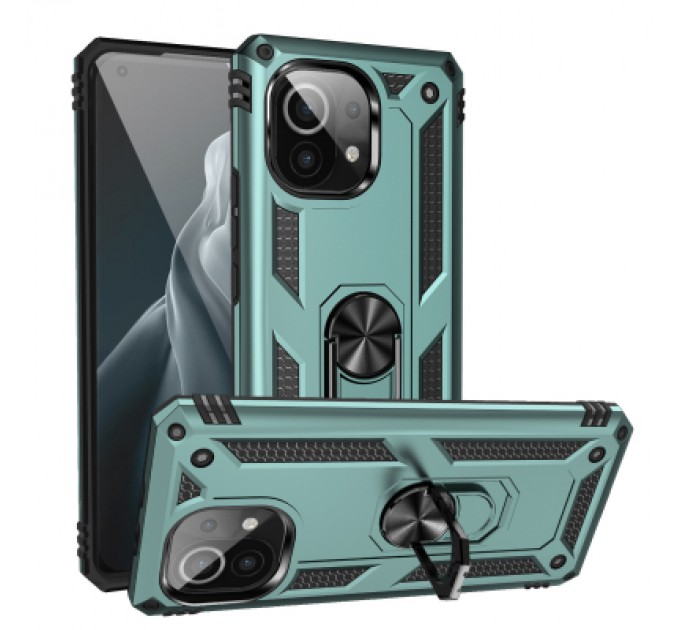 BeCover Чохол до мобільного телефона BeCover Military Xiaomi Mi 11 Lite / Mi 11 Lite 5G Dark Green (706645)