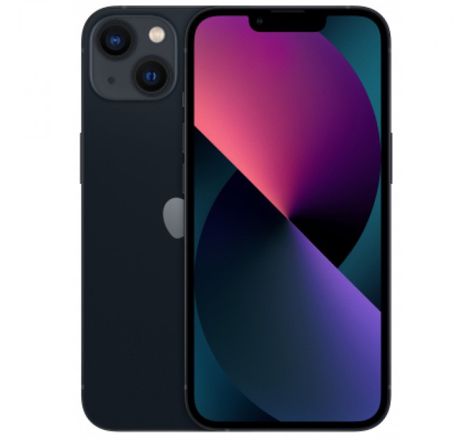 Apple Мобільний телефон Apple iPhone 13 128GB Midnight (MLPF3)