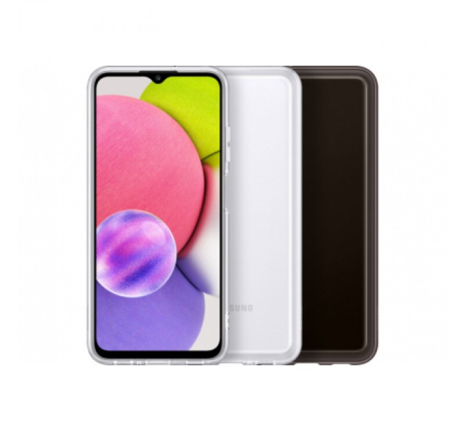 Samsung Чохол до мобільного телефона Samsung Soft Clear Cover Galaxy A03s (A037) Transparent (EF-QA037TTEGRU)