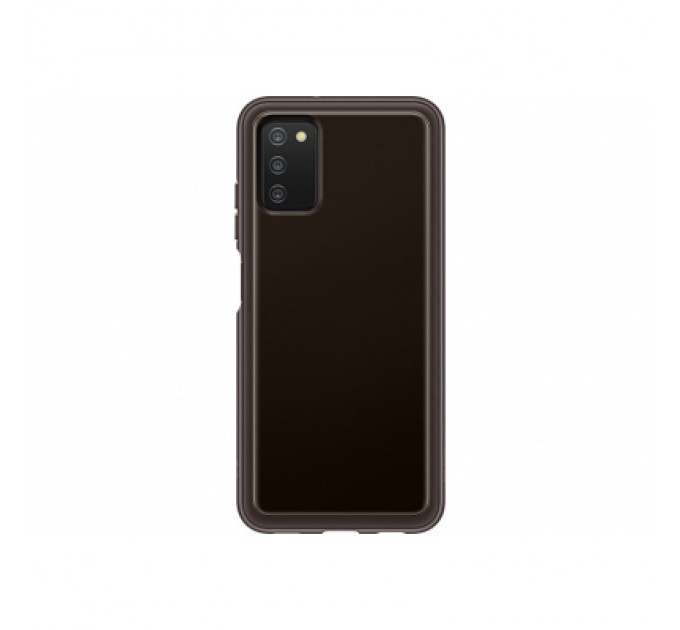 Samsung Чохол до мобільного телефона Samsung Soft Clear Cover Galaxy A03s (A037) Black (EF-QA037TBEGRU)