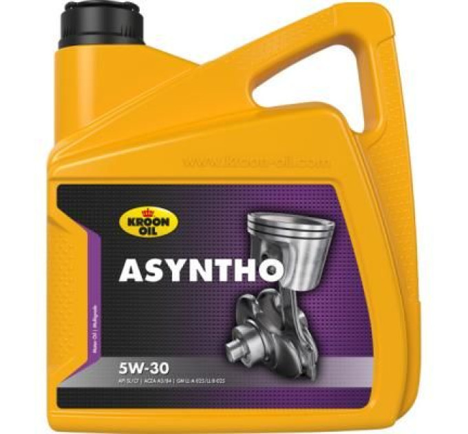 Kroon-Oil Моторна олива Kroon-Oil ASYNTHO 5W-30 4л (KL 34668)