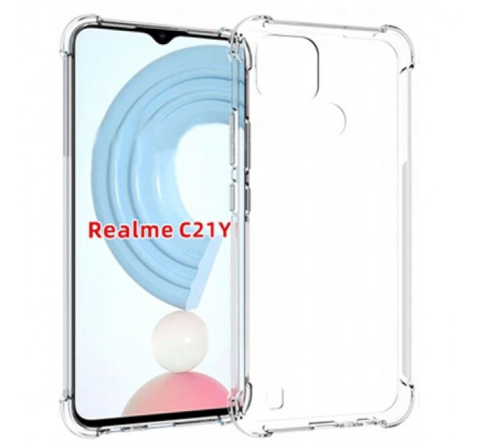 BeCover Чохол до мобільного телефона BeCover Anti-Shock Realme C21Y Clear (706971)