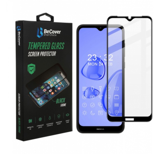 BeCover Скло захисне BeCover Nokia C30 Black (706903)